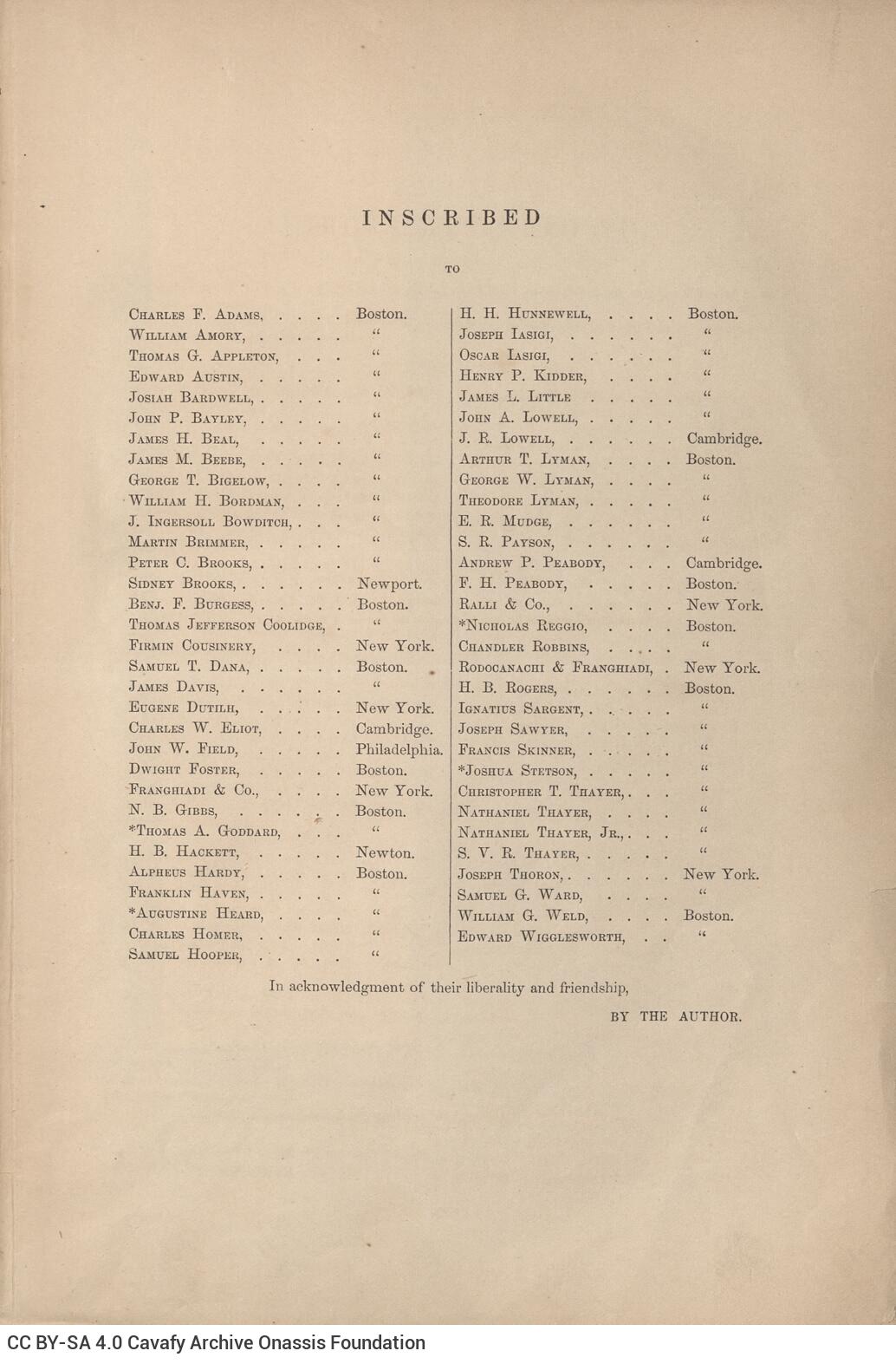 27,5 x 18 εκ. 4 σ. χ.α. + [XV] σ. + 1188 σ. + 4 σ. χ.α., όπου στο φ. 2 χειρόγραφη αφιέρωσ�